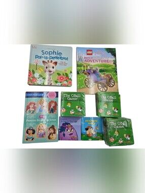 📚​Children's Book Lot - Disney Princess, Sophie Peekaboo, OBall Game 33 Books